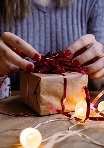 ValBox 8x8x4 Inches Gift Boxes 12 PCS White Paper Gift Boxes with Lids for Gifts, Wedding Present, Bridesmaid Proposal Box, Birthday Party Favor, Easy Assemble Box with 66ft Twine