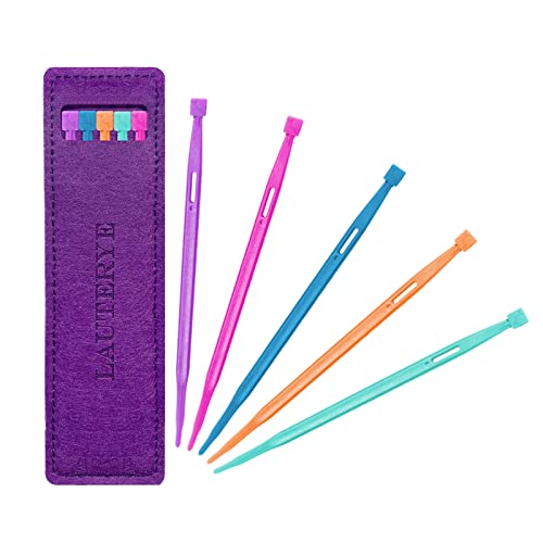 That Purple Thang Sewing Tools 5Pcs for Sewing Craft Projects Use Thread Rubber Band Tools by Lauterye