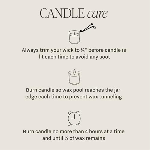 Sweet Water Decor Merry and Bright Soy Candle | Bayberry, Clove, Nutmeg, Ginger, Cypress, Cedar, Balsam Fir and Musk Scented Candles for Home | 9oz Clear Jar, 40+ Hour Burn Time, Made in The USA