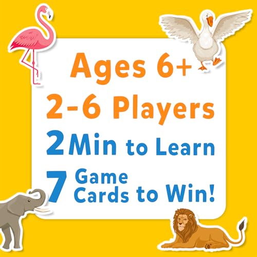 Skillmatics Card Game - Guess in 10 Animal Planet, Perfect for Boys, Girls, Kids, and Families Who Love Toys, Board Games, Gifts for Ages 6, 7, 8, 9