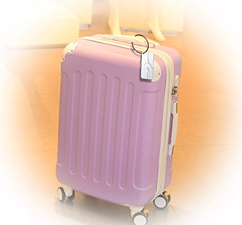 bayite Key Rings Stainless Steel Wire Keychains Cable Heavy Duty Luggage Tags Loops Tag Keepers 2mm Twist Barrel Pack of 12 (Cable length: 6 inches)