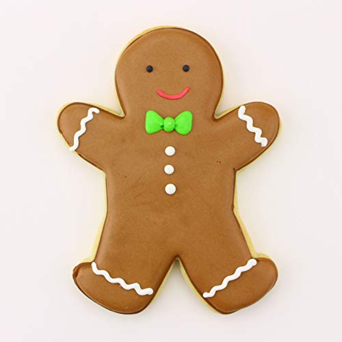 Happy Gingerbread Man Cookie Cutter, Large 5.25" by Ann Clark Cookie Cutters