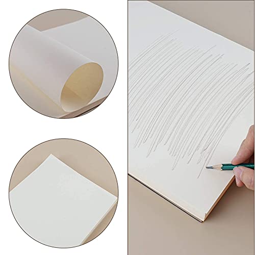 9" x 12" Sketch Book, Top Spiral Bound Sketch Pad, 2 Packs 100-Sheets Each (68lb/100gsm), Acid Free Art Sketchbook Artistic Drawing Painting Writing Paper for Kids Adults Beginners Artists