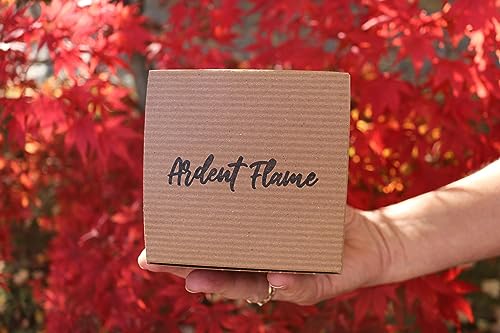 Ardent Flame Candles | Winter Balsam | 100% Natural Soy Wax Candle for Home Decor | Highly Scented | Premium Fragrance | Handmade in Vermont, USA | 8 oz | Long Lasting | Gift for Women and Men