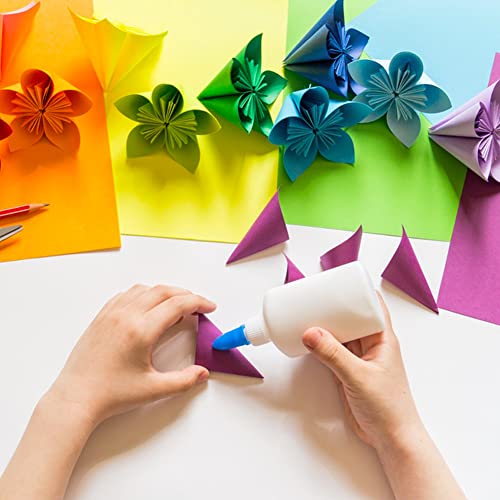 MIDUOLE Origami Paper, Pack of 200 Sheets - 20 Vivid Colors - Double Sided - 6 Inch Square, Easy Fold Paper for Kids Adult Beginners Training Arts & Crafts Projects.