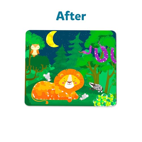 Skillmatics Art Activity - Dot It Animals, No Mess Sticker Art for Kids, Craft Kits, DIY Activity, Gifts for Boys & Girls Ages 3, 4, 5, 6, 7, Travel Toys for Toddlers