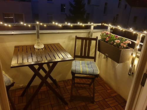 Lighting EVER Plug in Fairy Lights with Switch 66 ft 200 LED String Lights, Warm White Copper Wire Lights Waterproof Indoor Outdoor Decorative Fairy Lights for Bedroom, Patio, Garden, Balcony, Dorm