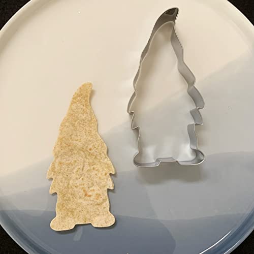 Gnome Cookie Cutter Set-5.3" 4.5" 4.3"-3-Pieces-Holiday Cookie Cutters Fondant Biscui Cutters