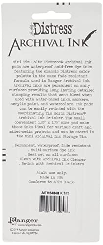 Ranger TH Dist Archival Ink Kit #3, Mini
