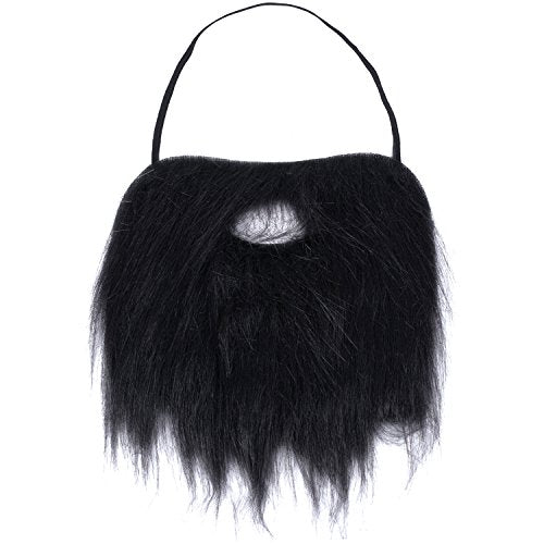 Tigerdoe Fake Beards for Adults Kids - Costume Accessories - Beard & Mustache - Fake Mustaches (4 Pack Costume Beards)