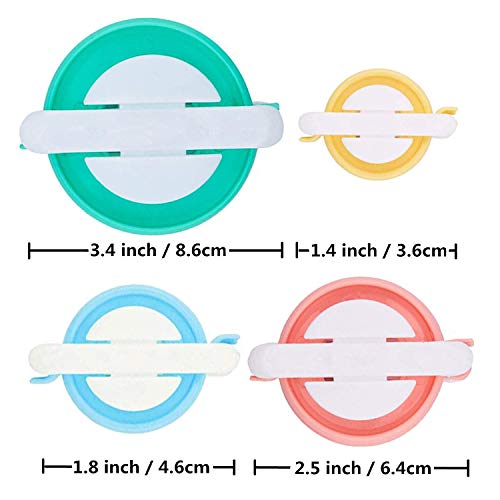 Pom Pom Maker, 4 Sizes Pompom Maker Tool Set for Fluff Ball Weave DIY Wool Yarn Knitting Craft Project for Kids and Adult - RRigo