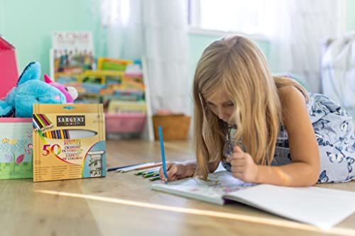 Sargent Art 09338000912 Pencils, 50 Count (Pack of 1), Multicolor