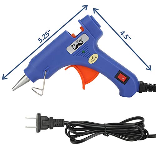 Mr. Pen- Glue Gun, Hot Glue Guns, with 10 Glue Gun Sticks, Glue Gun and Sticks Set, Hot Glue Gun Mini, Mini Glue Gun, Craft Glue Gun, Hot Glue Gun Set, Glue Gun Kit, Small Glue Gun, Mini Hot Glue Gun