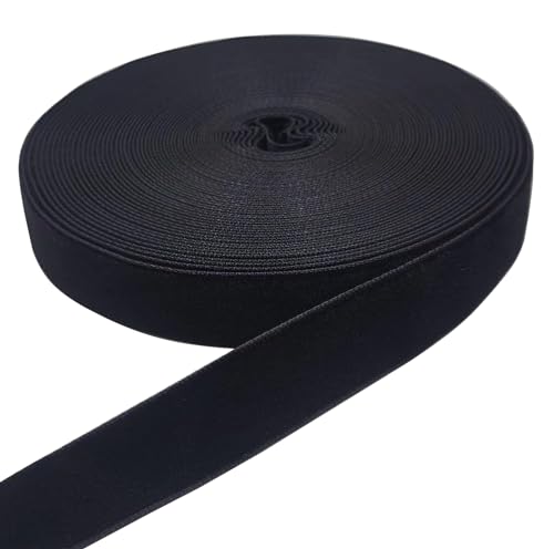 10 Yards Velvet Ribbon Spool (Black, 5/8")
