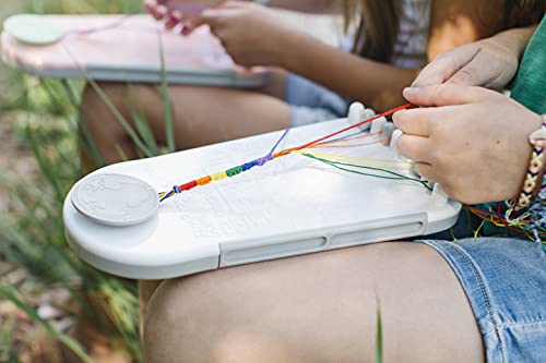 Choose Friendship, My Friendship Bracelet Maker®, 20 Pre-Cut Threads - Makes Up to 8 Bracelets (Craft Kit, Kids Jewelry Kit, Gifts for Girls 8-12)