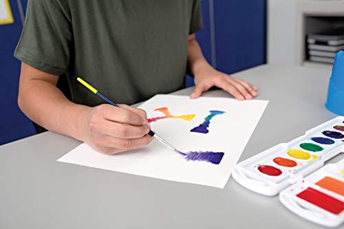 UCreate Watercolor Paper, Bulk, 140 Lb., White, 9" x 12", 50 Sheets