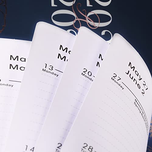 Planner 2023-2024 - Jul.2023 - Jun.2024, Academic Planner/Calendar 2023-2024, 2023-2024 Planner Weekly and Monthly, 8" x 10", Marked Tabs, Flexible Cover, Thick Paper, Perfect for Life Organizing - Engraved Art Floral
