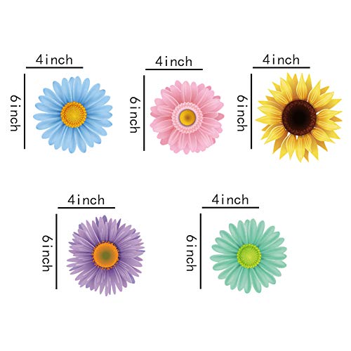 Wishlife 30Ct Autume Summer Spring Sun Flowers Hanging Swirl Decorations,Themed Birthday Party,Party Supplies,Ceiling Decorations for Girls,Boys,Kids, Bedroom,Classroom,Baby Shower