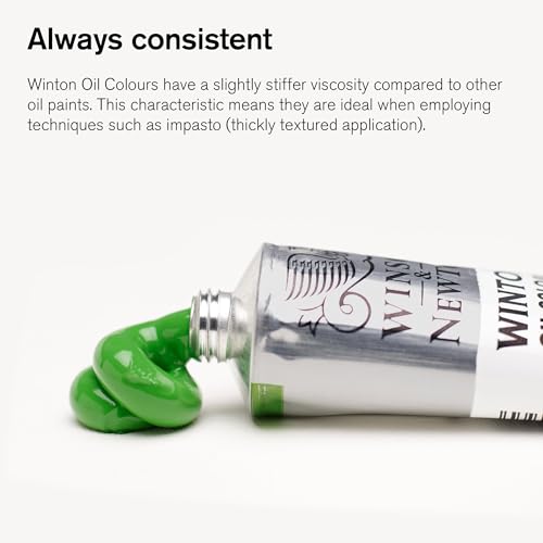 Winsor & Newton Winton Oil Color, 37ml (1.25-oz) Tube, Cadmium Yellow Medium