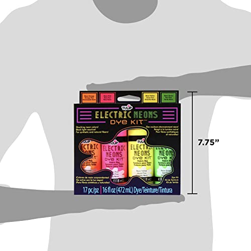 Tulip Fabric 32714 Fdy Multi Fl Neons Dye Kit, As Detailed