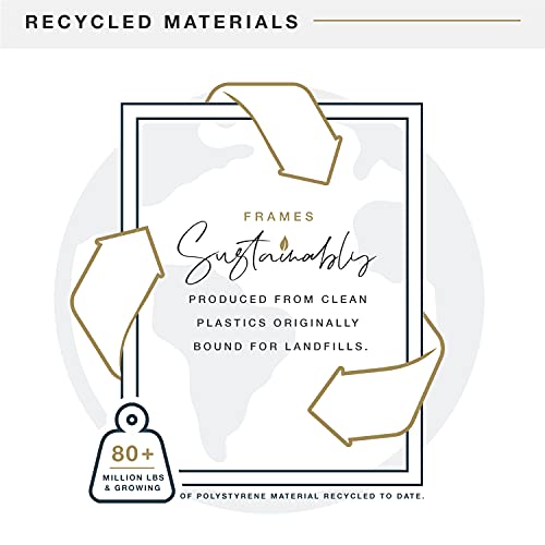 MCS Museum Poster Frame, Onyx Woodgrain, 14 x 22 in, Single