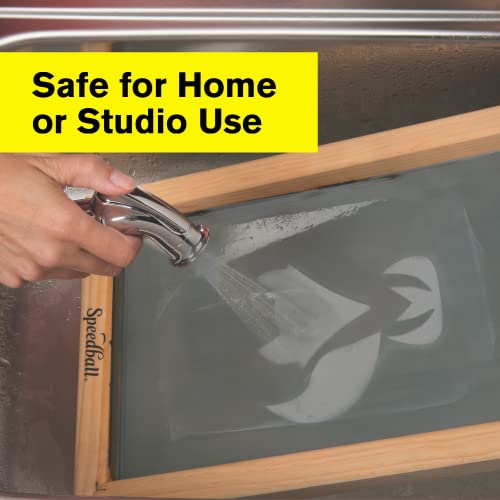 Speedball Fabric Screen Printing Ink Starter Set, 6-Colors, 4-Ounce for T-Shirt and Silkscreen Printmaking