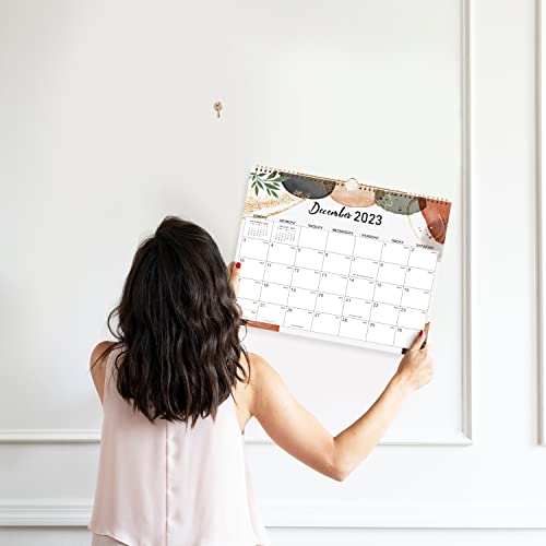 Calendar 2023-2024 - Wall Calendar 2023-2024, July 2023 to December 2024, 11.6''x 14.7'', 18 Months Calendar with Daily Blocks and Julian Dates, Perfect 2023-2024 Calendar for Easy Planning