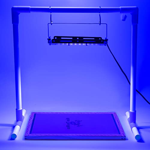 Caydo 20W LED UV Screen Printing Exposure Light and Light Stand for Screen Printing Exposing and Cyanotypes