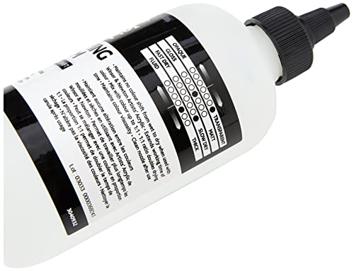 Winsor & Newton Professional Acrylic Medium, Slow Drying, 250ml (8.5-oz)