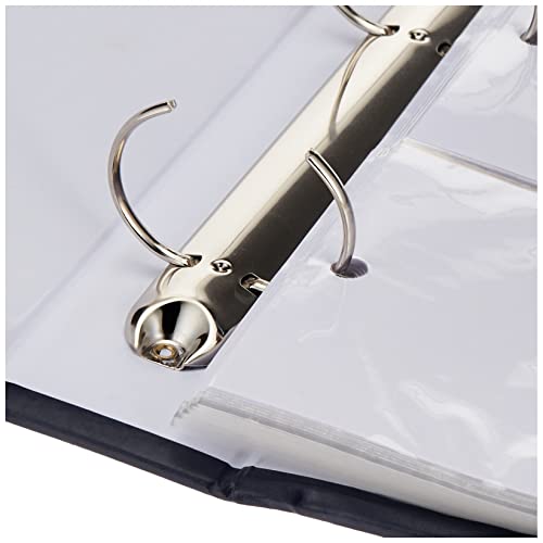 3-Ring Photo Album 300 Pockets Hold 4x6 Photos, Navy Blue