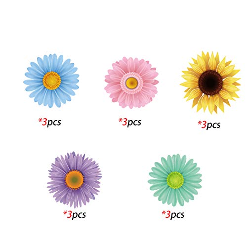 Wishlife 30Ct Autume Summer Spring Sun Flowers Hanging Swirl Decorations,Themed Birthday Party,Party Supplies,Ceiling Decorations for Girls,Boys,Kids, Bedroom,Classroom,Baby Shower