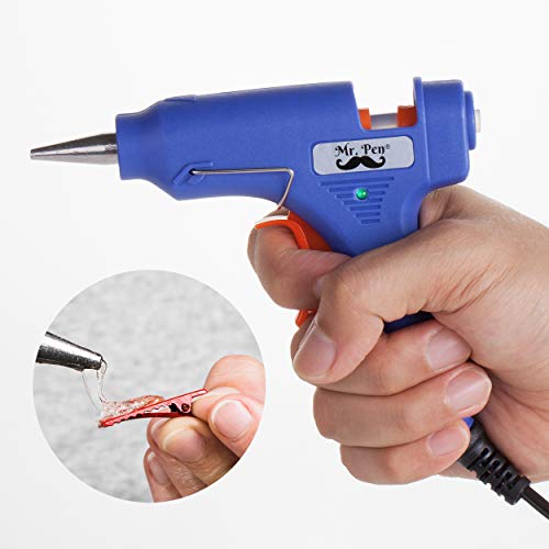Mr. Pen- Glue Gun, Hot Glue Guns, with 10 Glue Gun Sticks, Glue Gun and Sticks Set, Hot Glue Gun Mini, Mini Glue Gun, Craft Glue Gun, Hot Glue Gun Set, Glue Gun Kit, Small Glue Gun, Mini Hot Glue Gun