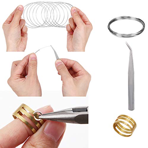 EuTengHao Jewelry Making Supplies Kit Jewelry Repair Tool Set with Jewelry Pliers Beading Wires Open Jump Ring Lobster Clasps Necklace Cord Ribbon Ends Jewelry Findings Making for Jewelry DIY Supplies
