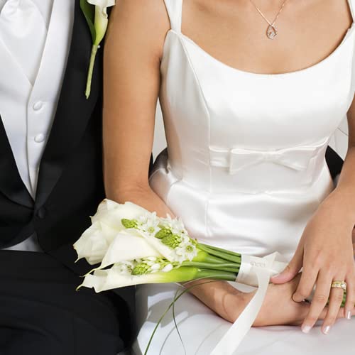 LEEQE Double Face Ivory Satin Ribbon 1-1/2 inch X 50 Yards Polyester Ivory Ribbon for Gift Wrapping Very Suitable for Weddings Party Hair Bow Invitation Decorations and More