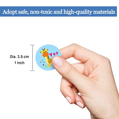 Giliger 2000pcs Teacher Motivational Stickers for Kids Reward Stickers Students Children 4 Roll Motivational Stickers Labels 30 Styles