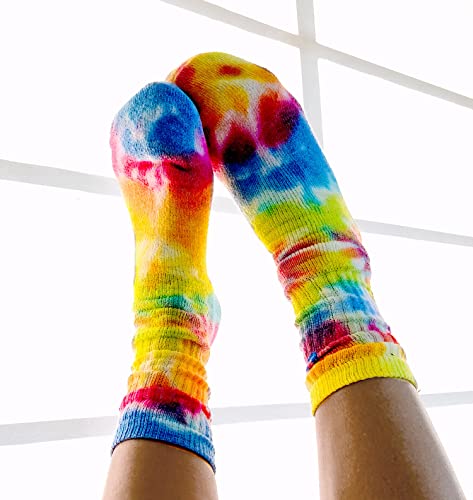 Jacquard Funky Groovy Tie Dye Kit - Includes Pre-Measured Procion MX Dye in Magenta Turquoise and Yellow - with Soda Ash Dye Fixer