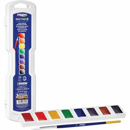 PAINT,WATERCOLORS,8ST,AST