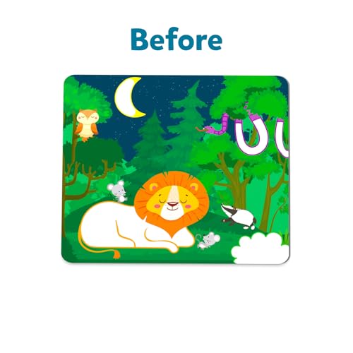 Skillmatics Art Activity - Dot It Animals, No Mess Sticker Art for Kids, Craft Kits, DIY Activity, Gifts for Boys & Girls Ages 3, 4, 5, 6, 7, Travel Toys for Toddlers