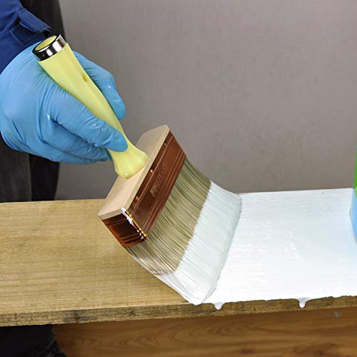 3 Pack (4,5,6inch) Heavy Duty Professional Stain Brush,Paint Brush,Paint Brushes,Double Thick 1.18 inch,Fence Brush,Paint Brush for Walls,Painters Paint Brush