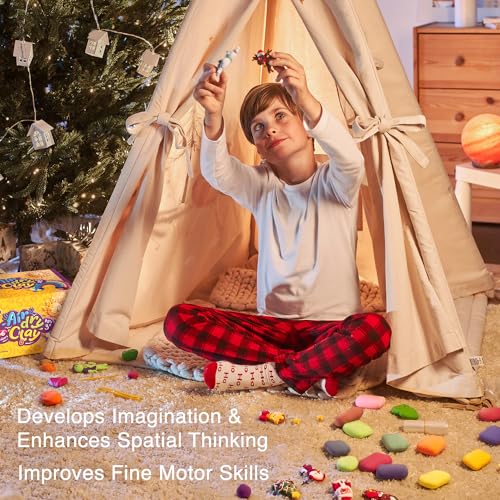 Air Dry Clay 36 Colors, Soft & Ultra Light, Modeling Clay for Kids with Accessories, Tools and Tutorials