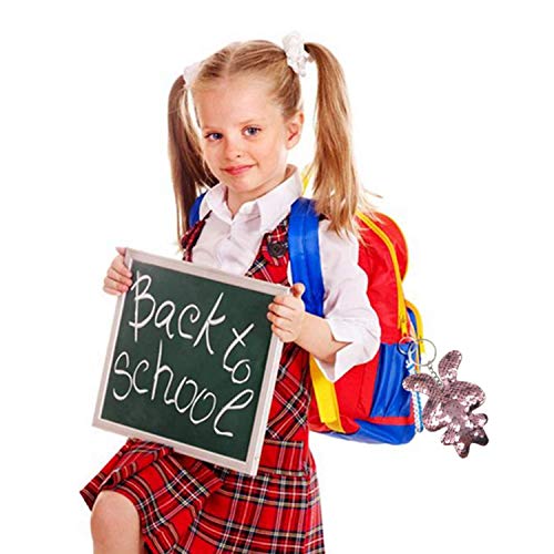 GuassLee 20pcs Flip Sequin Keychain Party Favors for Kids Girls Backpack Unicorn Mermaid Keychains for Kids Birthday Goody Bag Fillers Easter Halloween Party Favors Basket Stuffers Gifts