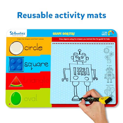 Skillmatics Educational Toy - I Can Write, Preschool & Kindergarten Learning Activity for Kids, Toddlers, Supplies for School, Gifts for Girls & Boys Ages 3, 4, 5, 6