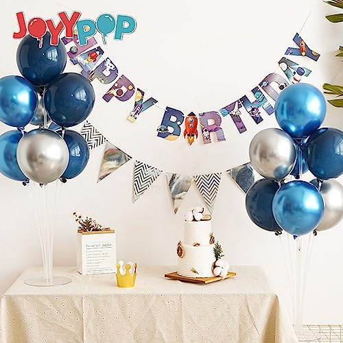 JOYYPOP 4 Sets Balloon Stand Kit For Table, Balloon Sticks with Base Birthday Graduation Party Decorations Wedding
