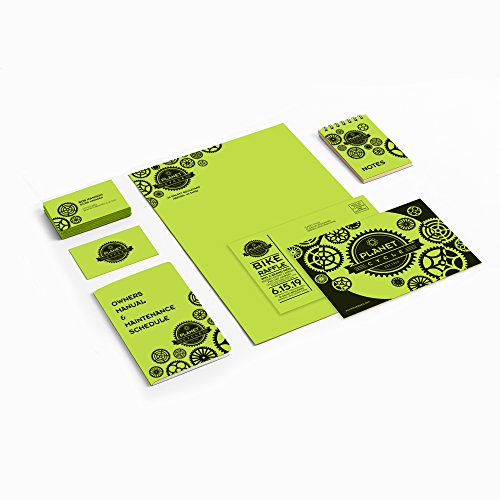 Neenah Paper 21869 Color Cardstock, 65lb, 8 1/2 x 11, Vulcan Green, 250 Sheets