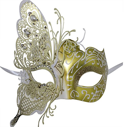 Mysterious Venetian Butterfly Lady Masquerade Halloween Party Mask Evening Prom Ball Mask Bar Costumes Accessory