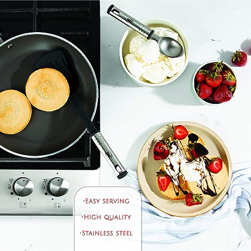 Kitchen Utensils Set Cooking Utensil Sets, Nylon and Stainless Steel Kitchen Gadgets Nonstick and Heat Resistant Home, House, Apartment Essentials Kitchen Accessories Must Haves Pots and Pans set