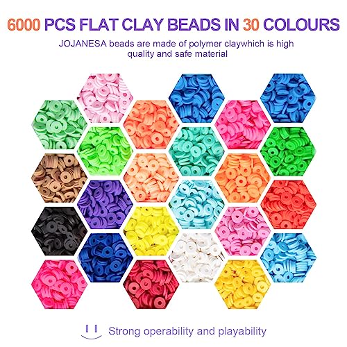 Bracelet Making Kit - 6800 PCS Beads Bracelet Kit Arts and Crafts for Kids - Jewelry Making Kit Crafts for Girls Adults - Bracelet Making Toys Gifts for Girls Teen Girls (48 Grids)