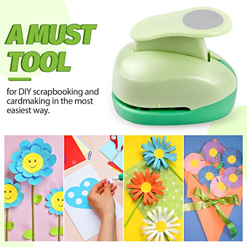 UCEC Circle Punch, 1.75 Inch Circle Hole Punch, Craft Paper Punch Circles Craft Punch Handmade Paper Punch for Crafting Scrapbooking Cards Arts Fun Projects