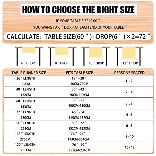 Linen Red and Black Buffalo Check Plaid Christmas Table Runner 72 Inches Long Seasonal Winter Christmas Xmas Holiday Farmhouse Style Table Decoration