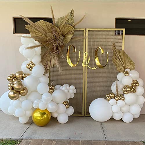 WXX 95pcs White Balloons Different Sizes 18 12 10 5 Inch for Garland Arch,Premium Party Latex Balloons for Birthday Party Graduation Wedding Anniversary Baby Shower Party Decoration